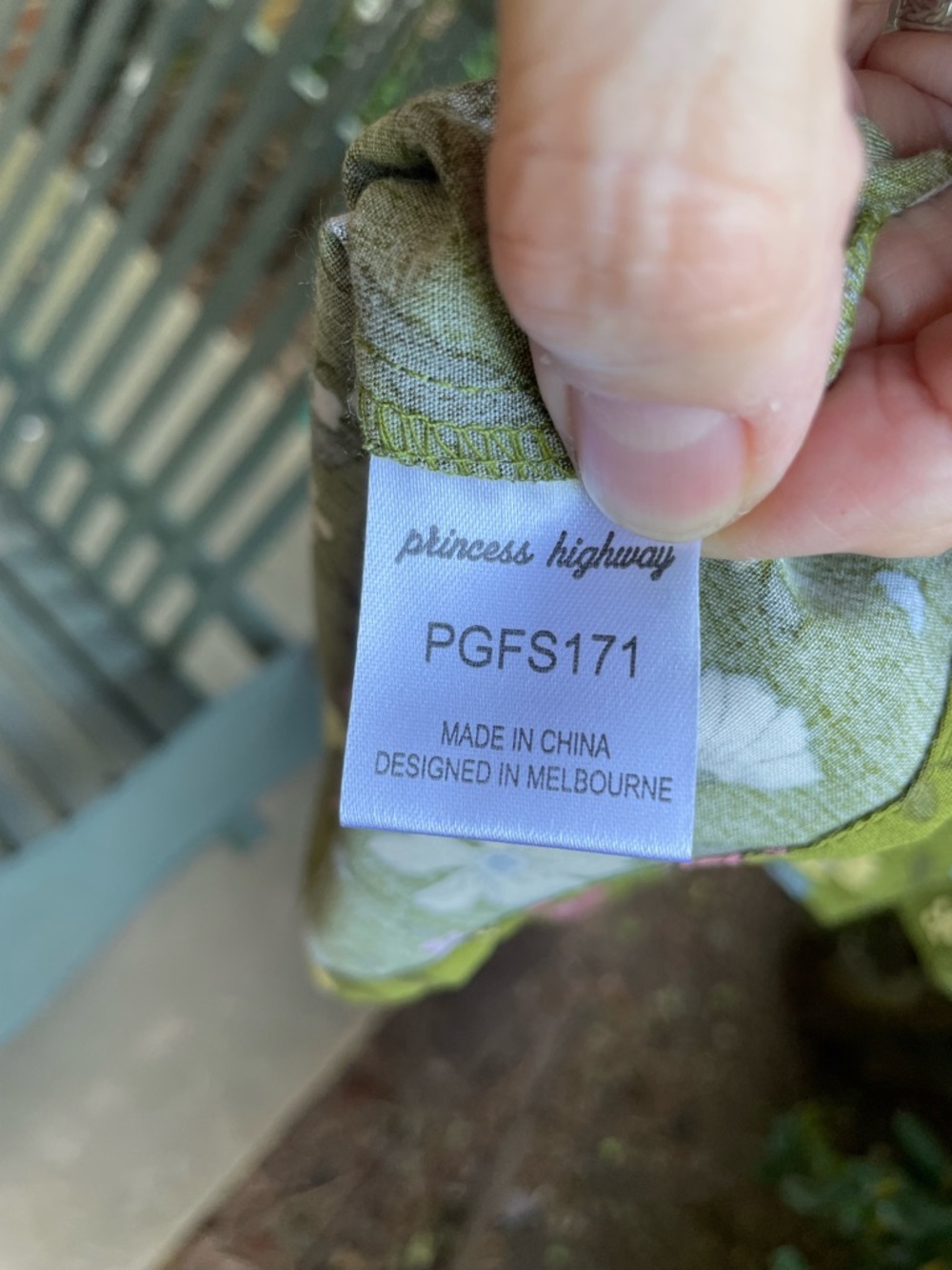 Green Floral Short Sleeve Shirt Dress by Princess Highway. - Picture 5 of 11